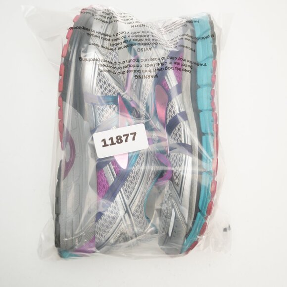 BROOKS Adrenaline GTS 17 silver purple running shoes size 9.5 - Picture 12 of 12